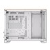 Carcasa Corsair 2500X Mid Tower, sticlă securizată, White/Bamboo