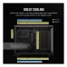Carcasa Corsair 2500X Micro ATX, Sticlă securizată, Black/Walnut Wood