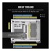 Carcasa Corsair 2500X Mid Tower, sticlă securizată White/Satin Gray