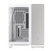 Carcasa Corsair 2500X Mid Tower, sticlă securizată White/Satin Gray