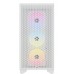 Carcasa Corsair 3000D Airflow RGB Mid-Tower, fara sursa, alba