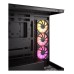 Carcasa Corsair 3500X ARGB Mid Tower, sticlă securizată, Negru