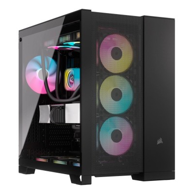 Carcasa Corsair 6500D Airflow Mid Tower, sticlă securizată, negru Carcasa Corsair 6500D Airflow Mid Tower, sticlă securizată, negru