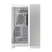 Carcasa Corsair 6500X Mid Tower, sticlă securizată, alb/gri satinat