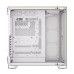 Carcasa Corsair 6500X Mid Tower, sticlă securizată, White/Bamboo