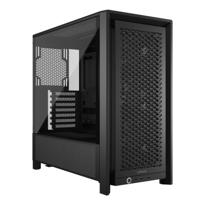 Carcasa Corsair FRAME 4000D RS Mid Tower, sticlă securizată, negru