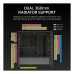 Carcasa Corsair FRAME 4000D RS Mid Tower, sticlă securizată, negru