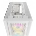 Carcasa Corsair iCUE 5000D RGB Airflow Mid-Tower, fara sursa, alba