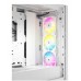 Carcasa Corsair iCUE 5000D RGB Airflow Mid-Tower, fara sursa, alba