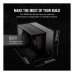 Carcasa Corsair iCUE LINK 2500X Mid Tower, sticlă securizată, Black