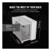 Carcasa Corsair iCUE LINK 2500X Mid Tower, sticlă securizată, White