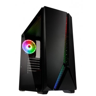 Carcasa Kolink Quantum RGB, Mid-Tower, fara sursa, neagra Carcasa Kolink Quantum RGB, Mid-Tower, fara sursa, neagra