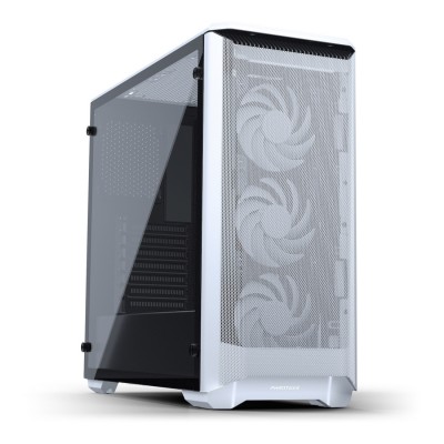 Carcasa Phanteks Eclipse P400A, ATX, Mid Tower, ARGB, Tempered Glass, Alba, Fara sursa