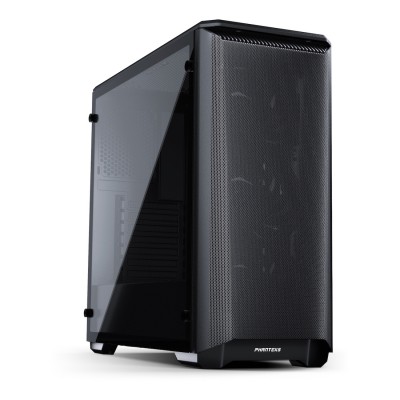 Carcasa Phanteks Eclipse P400A, ATX, Mid Tower, ARGB, Tempered Glass, Neagra, Fara sursa