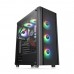 Carcasa Thermaltake V250 Air, Tempered Glass, ARGB, ATX, Mid Tower, Neagra, Fara sursa