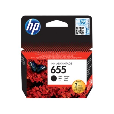 Cartus Cerneala Original HP 655, Negru