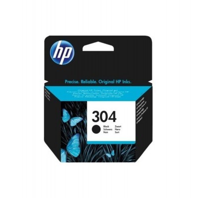 Cartus Cerneala Original HP 304, Black, 4 ml, compatibil DeskJet 2630/2632 AIO