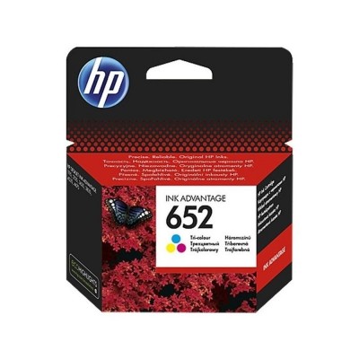 Cartus Cerneala Original HP 652, Tri-color, compatibil DeskJet 2135 AIO