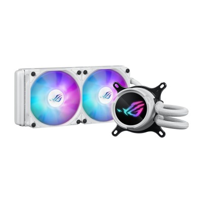 Cooler CPU Asus ROG STRIX LC III 240 ARGB WHT, Lichid (AIO), 2x120mm, ARGB