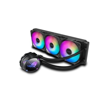 Cooler CPU Asus ROG STRIX LC II 360 ARGB, Lichid (AIO), 3x120mm, ARGB