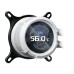 Cooler CPU Asus ROG STRIX LC III 360 ARGB LCD WHT, Lichid (AIO), 3x120mm, ARGB