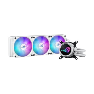 Cooler CPU Asus ROG STRIX LC III 360 ARGB WHT, Lichid (AIO), 3x120mm, ARGB