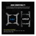 Cooler CPU Corsair H110i, Lichid (AIO), 2x120mm, RGB