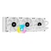 Cooler CPU Corsair iCUE H150i Elite Capellix White, Lichid (AIO), 3x120mm, RGB