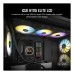 Cooler CPU Corsair iCUE H170i Elite LCD Lichid, 3x140mm, RGB