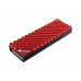 Radiator SSD M.2 Jonsbo, Rosu