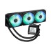 Cooler CPU Asus PRIME LC 360 ARGB LCD, Lichid (AIO), 3x120mm, ARGB