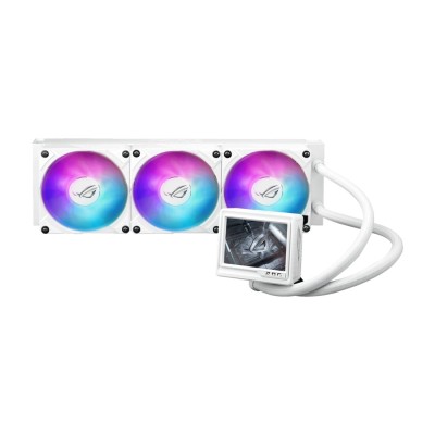 Cooler CPU Asus ROG RYUJIN III 360 ARGB EXTREME WHT, Lichid (AIO), 3x120mm, ARGB