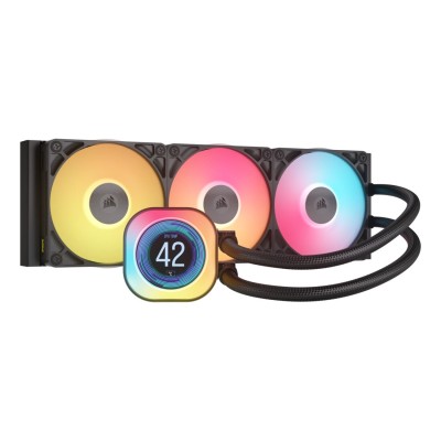 Cooler CPU Corsair iCUE LINK TITAN 360 RX LCD, Lichid, 3x120mm, RGB Cooler CPU Corsair iCUE LINK TITAN 360 RX LCD, Lichid, 3x120mm, RGB