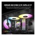 Cooler CPU Corsair H100i Elite Capellix XT, Lichid (AIO), 2x120mm, RGB