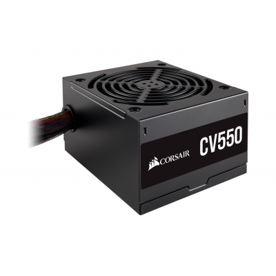 Sursa CORSAIR CV550, 550W, PFC activ, ventilator 120mm, 80 plus Bronze Sursa CORSAIR CV550, 550W, PFC activ, ventilator 120mm, 80 plus Bronze