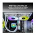 Cooler CPU Corsair iCue H100i Elite White, RGB, 2 x 120mm Ventilatoare RGB