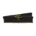 Memorie RAM DIMM, Corsair Vengeance LPX, 16 GB (2x8 GB), DDR4, 3200MHz, CL 16, 1.35V, Black, XMP 2.0