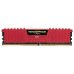 Memorie RAM DIMM Corsair Vengeance LPX 8GB (1x8GB), DDR4 2666MHz, CL16, 1.2V, black, XMP 2.0 RED.