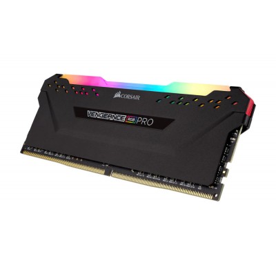 Memorie RAM DIMM Corsair Vengeance RGB PRO 16GB (2x8GB), DDR4 3600MHz, CL18, 1.35V, black, XMP 2.0