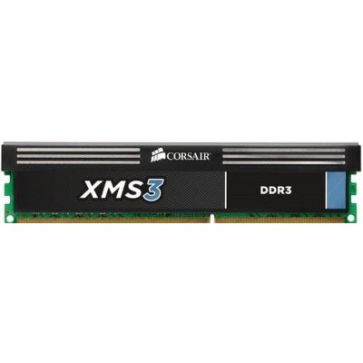 Memorie RAM DIMM Corsair XMS3 4GB (2x2GB), DDR3 1600MHz, CL9, 1.65V, XMP