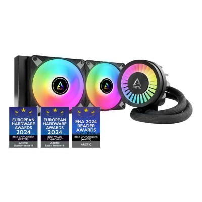 Cooler CPU ARCTIC Liquid Freezer III 240 A-RGB, ventilatoare 2 x 120 mm, black
