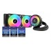 Cooler CPU ARCTIC Liquid Freezer III 240 A-RGB, ventilatoare 2 x 120 mm, black
