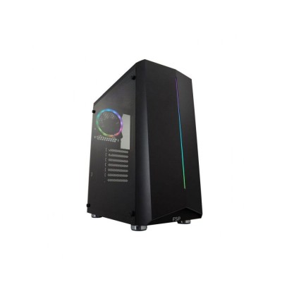 Carcasa FSP CMT 151, ATX, Mid Tower, Neagra, Fara sursa