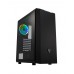 Carcasa FSP CMT 350, Black, ATX Mid Tower, tempered glass, fara sursa