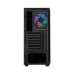 Carcasa FSP CMT 350, Black, ATX Mid Tower, tempered glass, fara sursa