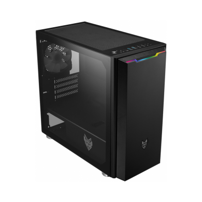 Carcasa FSP CST311 Micro ATX, fara sursa, neagra