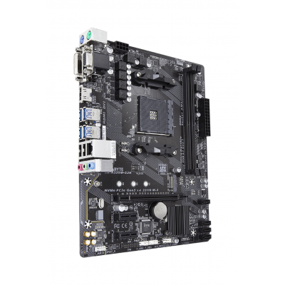 Placa de baza GIGABYTE A320M-S2H V2, socket AM4