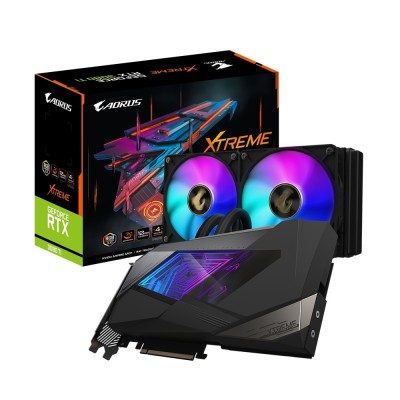 Placa video Gigabyte GeForce® RTX™ 3080 Ti XTREME WATERFORCE, 12GB GDDR6X, 384-bit 