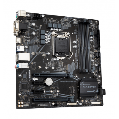 Placa de baza Gigabyte B460M DS3H V2, socket 1200