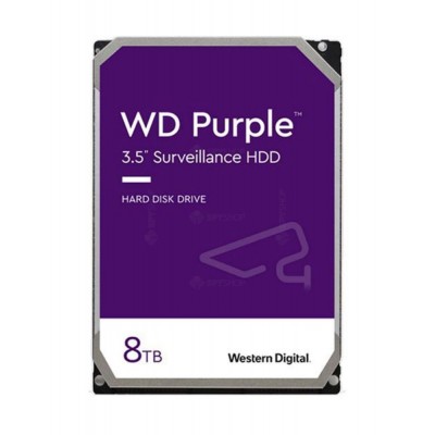 HDD intern WD Purple, 8 TB, SATA-III, 5640rpm, 3.5", 128MB